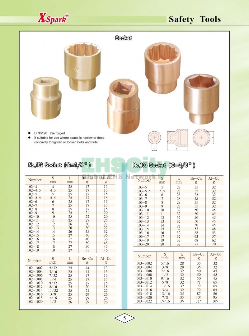 Non-Sparking, Non-Magnetic, Corrosion Resistant Tools by EHSCity EHSCity防爆、防磁、鈦合金、特種工具大全》_頁面_008