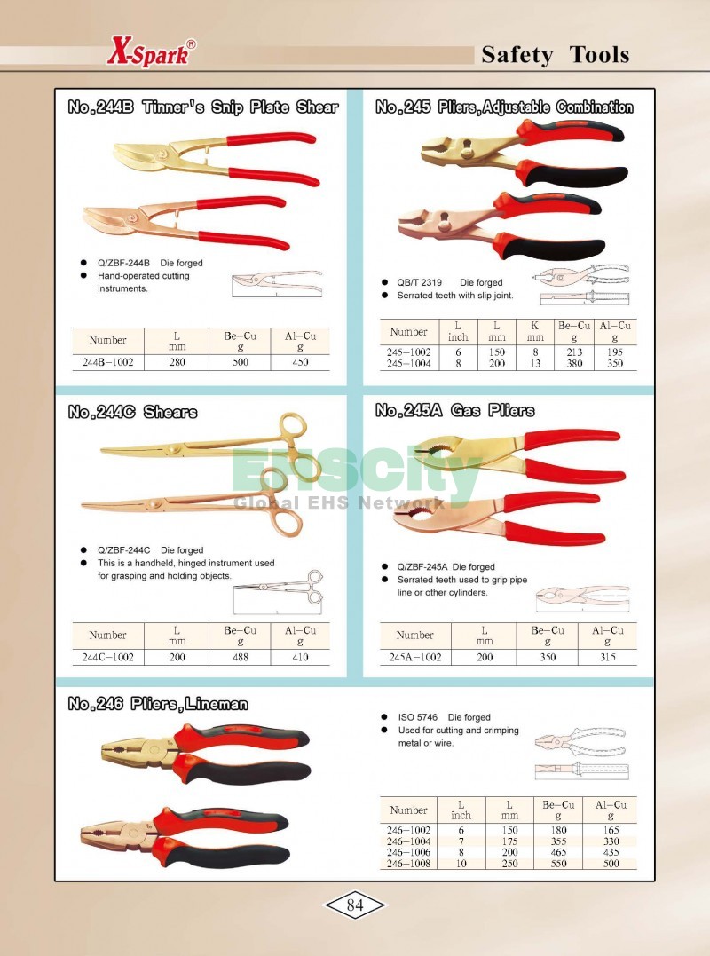 Non-Sparking, Non-Magnetic, Corrosion Resistant Tools by EHSCity EHSCity防爆、防磁、鈦合金、特種工具大全》_頁面_087