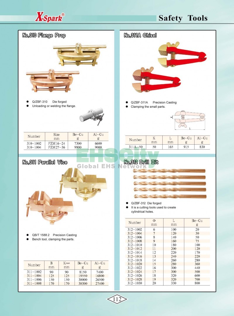 Non-Sparking, Non-Magnetic, Corrosion Resistant Tools by EHSCity EHSCity防爆、防磁、鈦合金、特種工具大全》_頁面_115