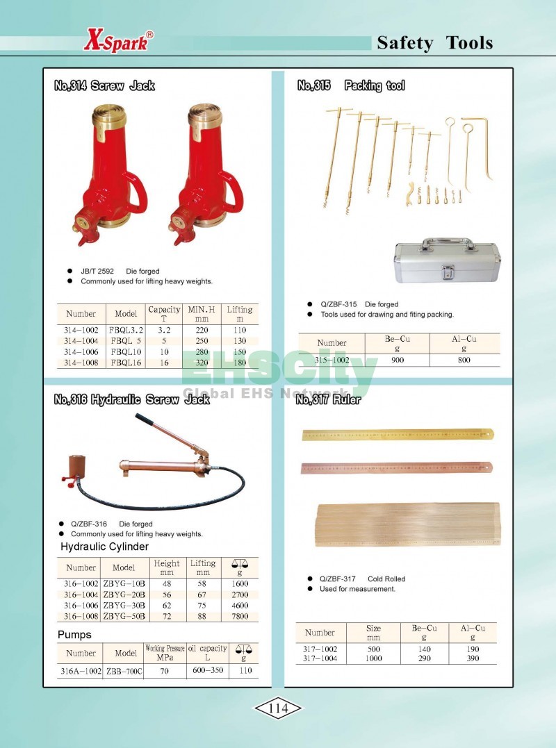 Non-Sparking, Non-Magnetic, Corrosion Resistant Tools by EHSCity EHSCity防爆、防磁、鈦合金、特種工具大全》_頁面_117