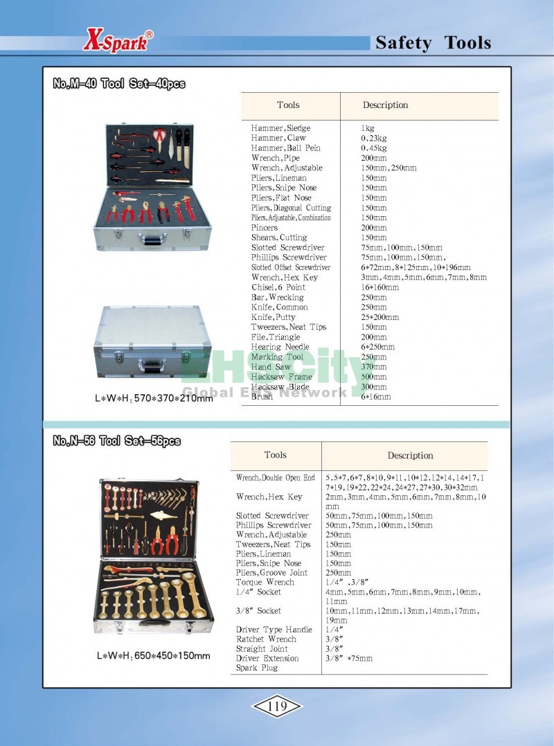Non-Sparking, Non-Magnetic, Corrosion Resistant Tools by EHSCity EHSCity防爆、防磁、鈦合金、特種工具大全》_頁面_122