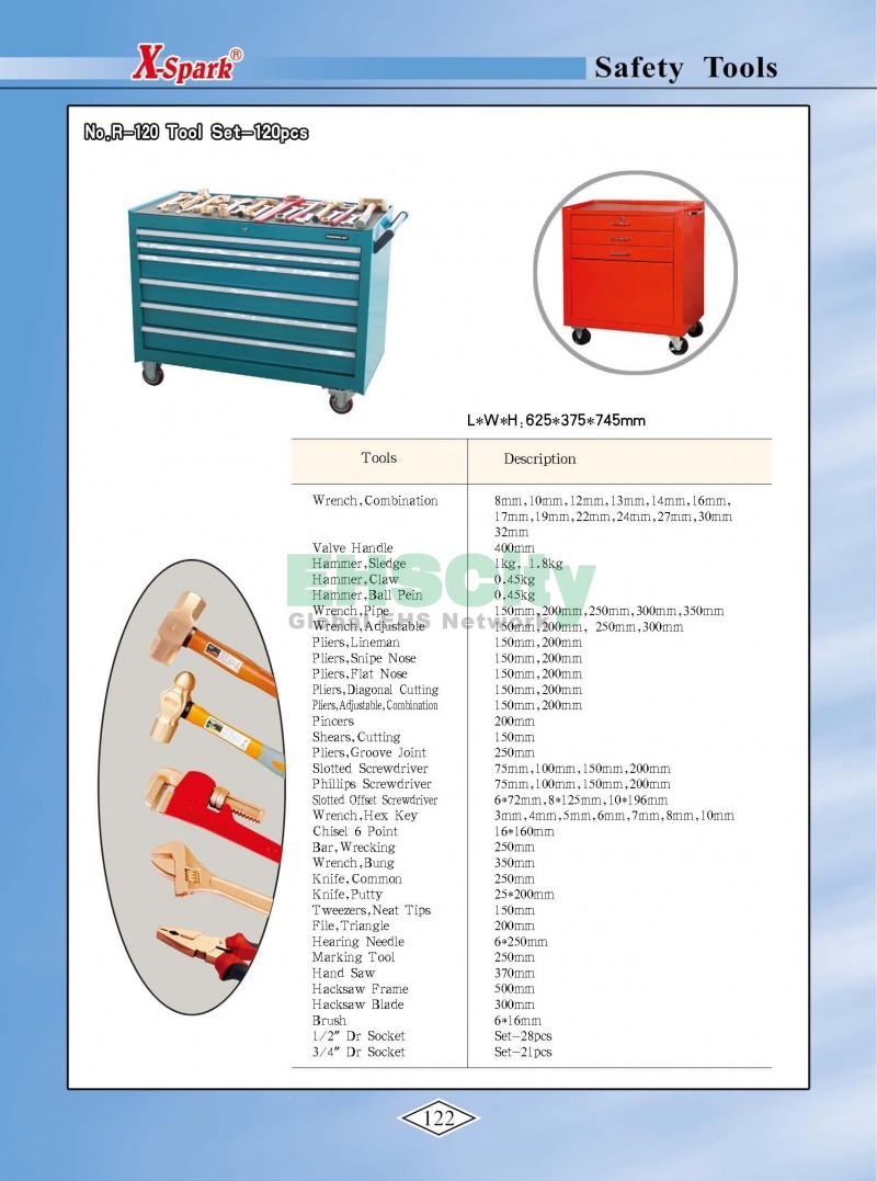 Non-Sparking, Non-Magnetic, Corrosion Resistant Tools by EHSCity EHSCity防爆、防磁、鈦合金、特種工具大全》_頁面_125