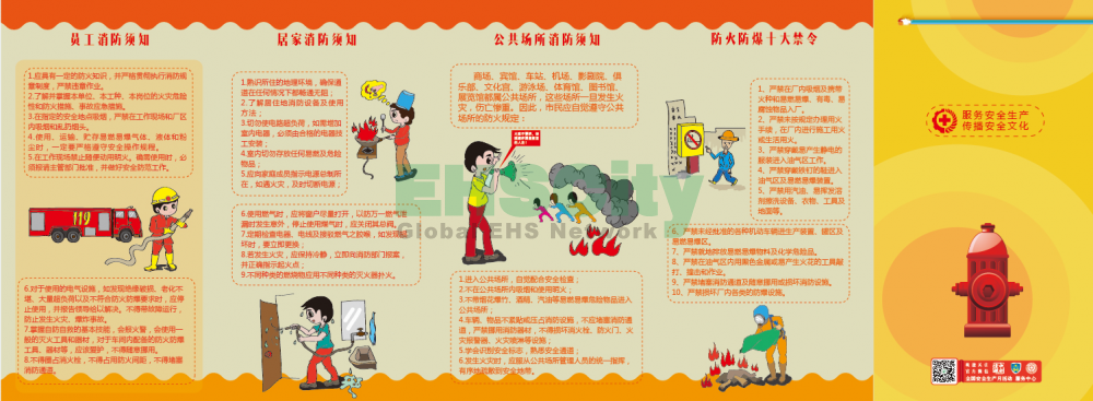 ZAZ0029消防安全知識宣教折頁