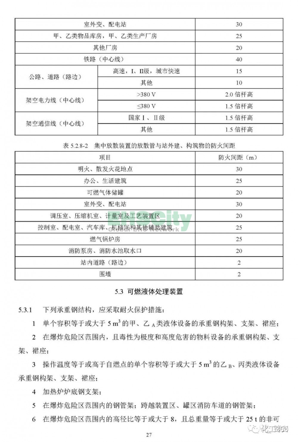  《可燃物儲罐、裝置及堆場防火通用規(guī)范》（初稿）  (29)