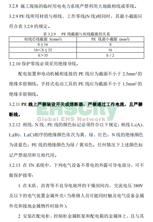 《施工現(xiàn)場臨時用電安全技術(shù)規(guī)范》 (21)
